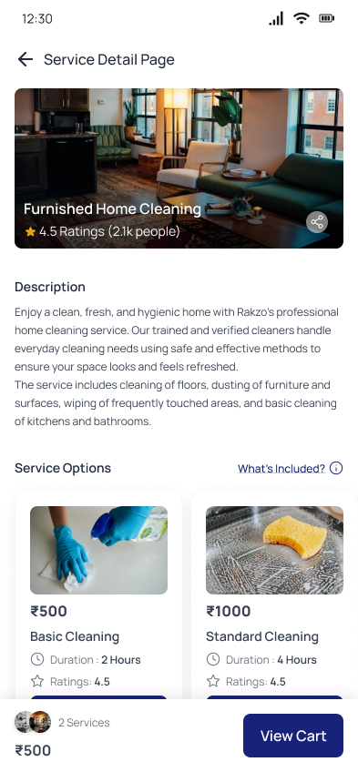 Service Detail